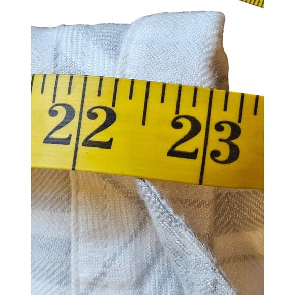 Well Worn Women Gray Plaid Super Soft Top S Clean Girl Fall Layer Light Academia - Picture 12 of 13